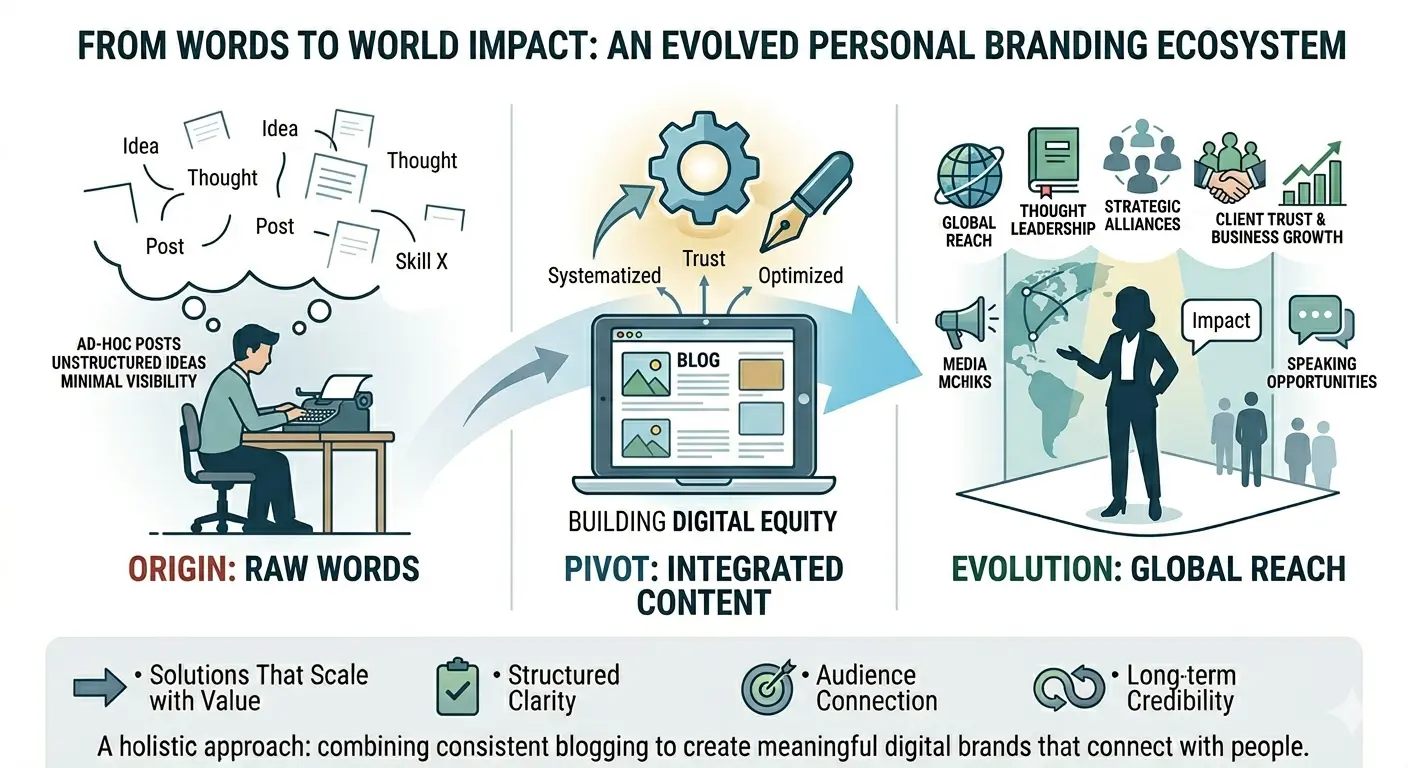 Best freelance digital marketer in Dubai blog How Blogging Helps Build Personal Branding Online